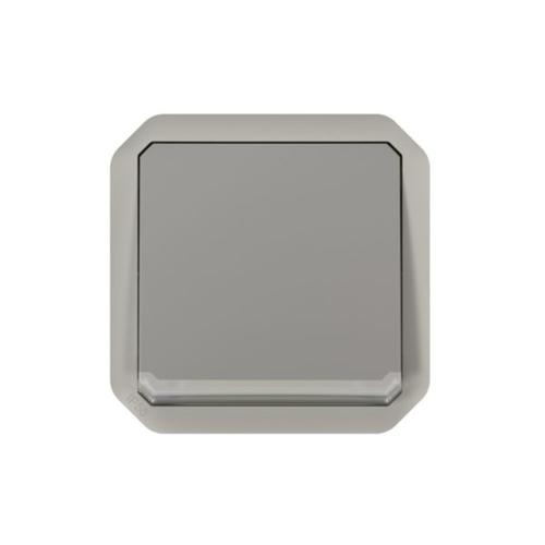 Legrand - 069530L - Plexo™ IP55 Switch 10A 250V Double pole Mechanism Flush Mount Grey.