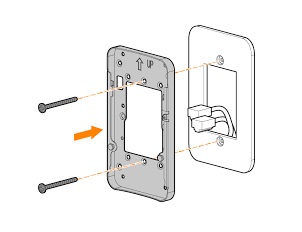 HPE - S0J42A - Aruba Networking AP-600H-MNT1 Single Hang Wall-box Mount Kit.