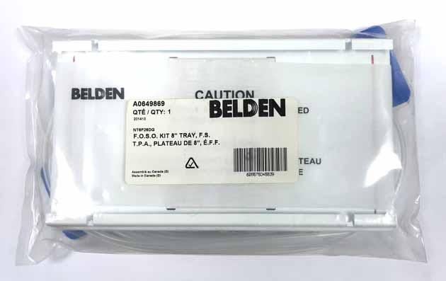Belden - A0649869 - FO SPLICE ORGANIZER KIT FOR FIBER, NO SLEEVES, 8 INCH TRAY (FOR FIBER EXPRESS PATCH PANEL).