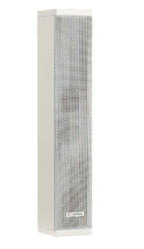 Bosch - LA1-UM20E-1 - METAL COLUMN LOUDSPEAKER 20W 8-Ohm, INDOOR/OUTDOOR WHITE.