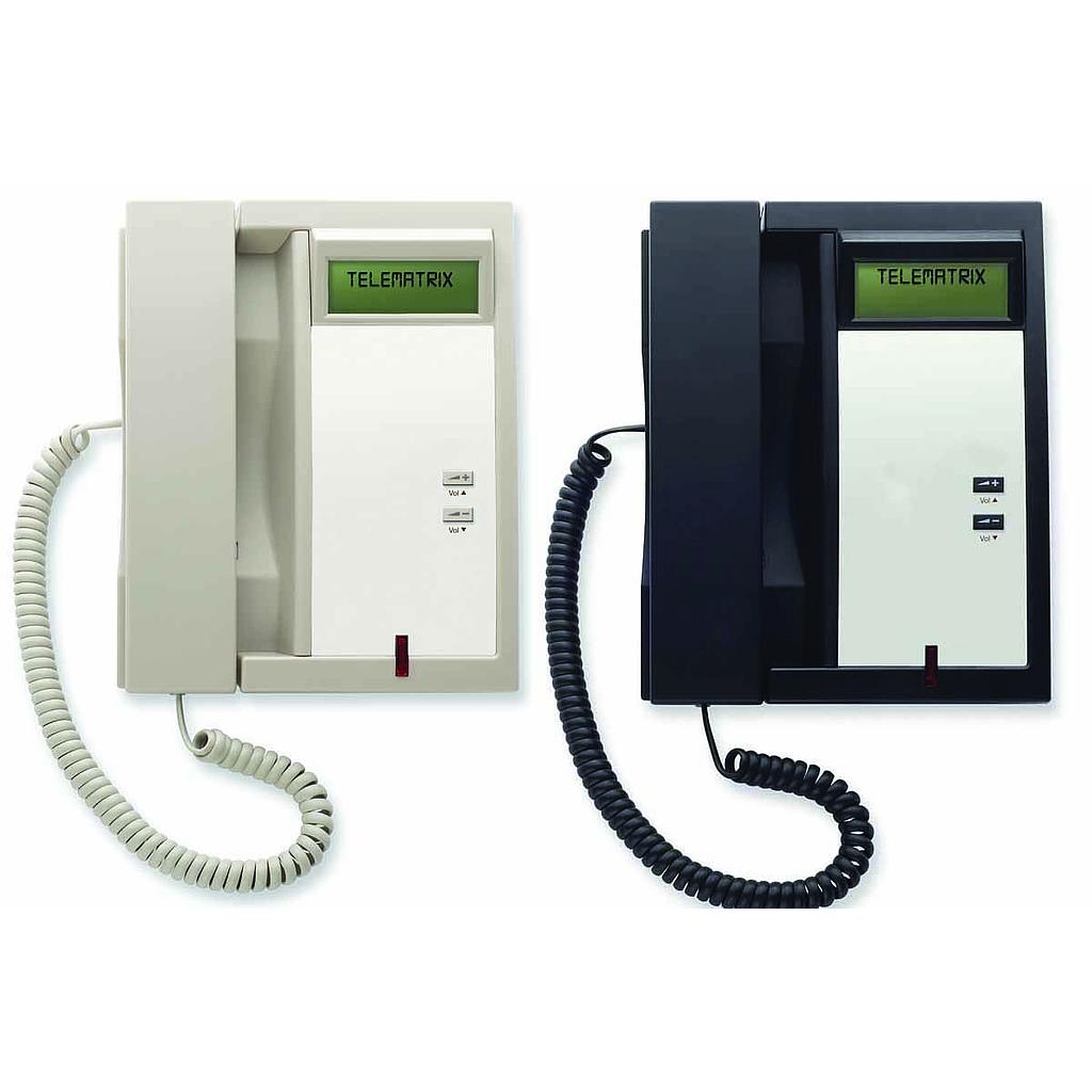 Cetis - 3300IP-LBY - Telematrix 1 Line SIP Lobby Phone, Volume button, POE, *without Dial pad, (Ash or Black) P/N 33009IP (Ash) - P/N 330091IP (Black).