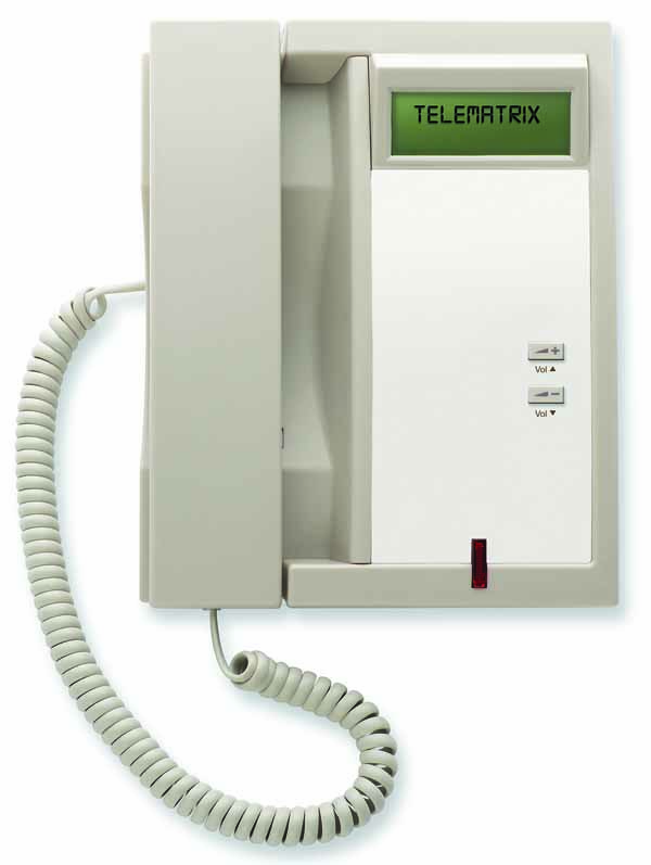 Cetis - 33009IP - Telematrix 3300IP-LBY 1 Line SIP Lobby Phone, Volume button, POE, Ash, *without Dial pad.