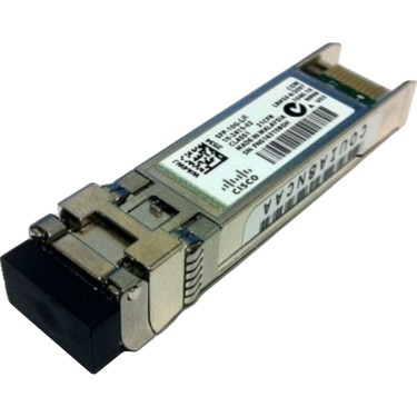 CISCO - SFP-10G-LR-S= - 10GBASE-LR SFP Transceiver SMF G.652 Wavelength 1310nm, S-Class.