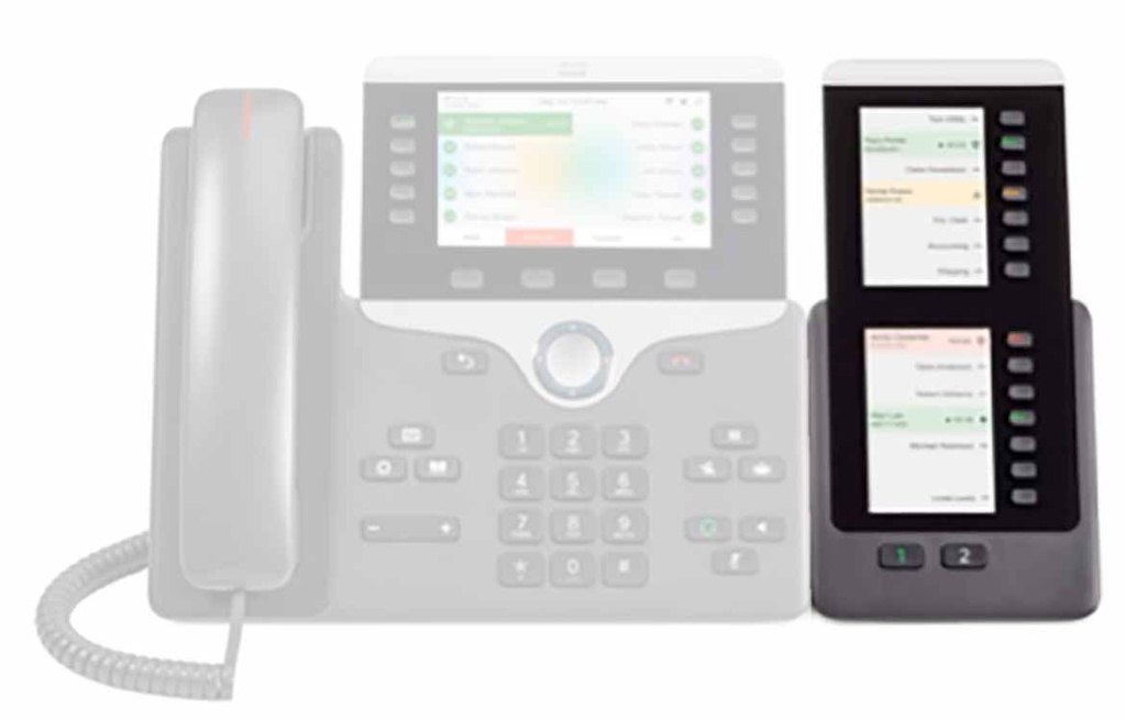 CISCO - CP-8800-A-KEM= - Cisco IP Phone 8800 Audio Key Expansion Module.