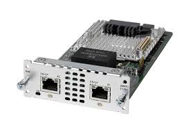 CISCO - NIM-2MFT-T1/E1= - 2 Port Multiflex Trunk Voice/Clear-channel Data T1/E1 Module.