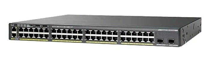 CISCO - WS-C2960XR-48TD-I - Catalyst 2960-XR 48-Port GigE 10/100/1000, 2 x 10G SFP+, IP Lite. (Incl. 2x PSU 250WAC + STACK).