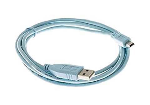 CISCO - CAB-CONSOLE-USB - Console Cable 6ft with USB Type A and mini-B.