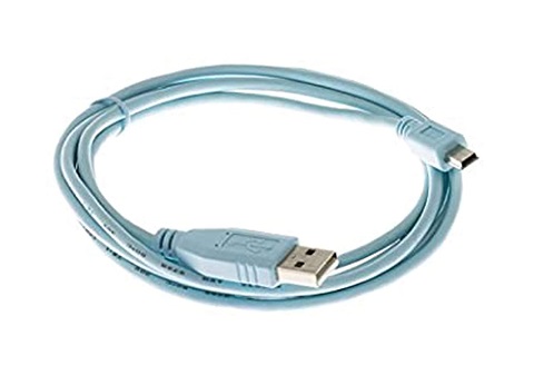 CISCO - CAB-CONSOLE-USB - Console Cable 6ft with USB Type A and mini-B.