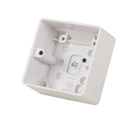 Datwyler Cables - 417945 - ‎UniPatch Box - surface mounting PVC box 3x3" 40mm depth.