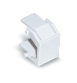Datwyler Cables - ‎418010 - Blank cover Keystone type for patch panel / faceplate, White.