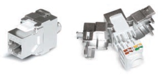 Datwyler Cables - 418053 - ‎Module Cat6A Shielded Tool-less, KST RJ45 Keystone 10GBase-T.