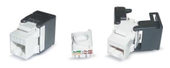 Datwyler Cables - 418070 - ‎Module Cat6 KUT Tool-Less RJ45 Keystone TIA-A/B White.