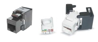 Datwyler Cables - 418071 - Module CAT6 KUT Tool-Less RJ45 Keystone TIA-A/B Black.