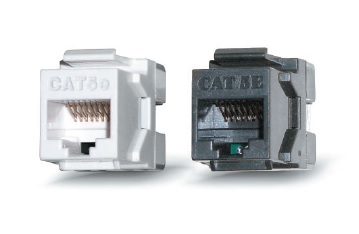 Datwyler Cables - 418082 - ‎Module Cat5e KU RJ45 Keystone TIA568A/B White.