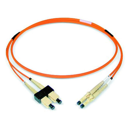 Datwyler Cables - 421353 - ‎FO Patch Cord SCD:LCD OM2, 3 Mtrs, Oval, LS0H, Orange.