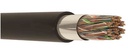 Datwyler Cables - 40011xx(200Pair) - Cat 3 200-Pair 24AWG U/UTP PE BK Outdoor armored Tel Cable.