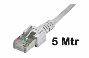 Datwyler Cables - 652016 - ‎UTP Patch Cord Cat5e Uninet 502 flex LS0H Grey 5 Mtr.
