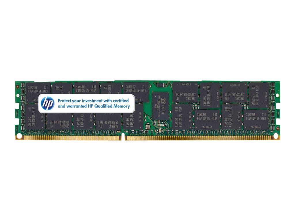 HP - 647897-B21 - Memory Kit 8GB (1x8GB), Dual Rank x4, PC3L-10600R (DDR3-1333) Registered CAS-9 Low Voltage.