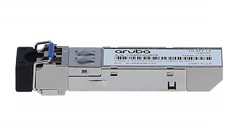 HPE Aruba - J4859D - 1G SFP LC LX SMF/MMF Transceiver, 1310nm, upto 10Km on SMF & 500Mtr on MMF.