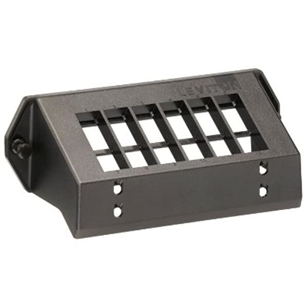 Leviton - 47600-QPB - 12-Port QuickPort® Mounting Bracket.