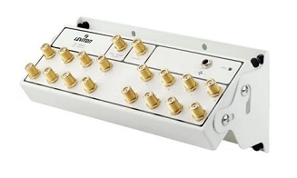 Leviton - 47693-16P - 1x16 Premium CATV Module 1x16, gold plated connectors. (Splitter Unit).