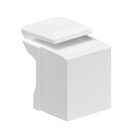 Leviton - 41084-0BW - Insert Blank QP White, Keystone, Pack of 10.