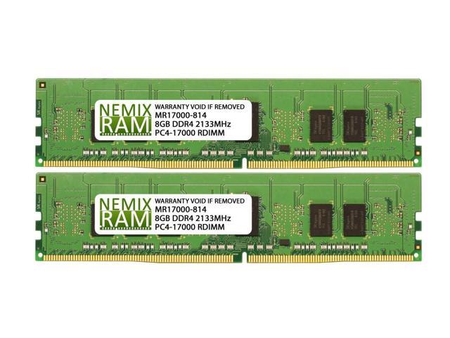 NEC - N8102-612F - Memory 16GB (2x8GB) DDR4 2133MHz Registered RDIMM Kit.