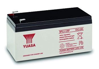 NEC - NP3.2-12 - BATTERY YUASA 12V, 3.2 AH, TOPAZ.