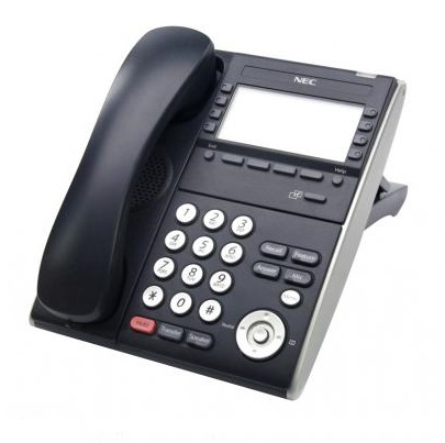 NEC - BE111238 - ITL-8LDE-1P(BK)TEL DT710 (VALUE) IP PHONE 8 BUTTON DISPLAY DESI-LESS (BLACK).