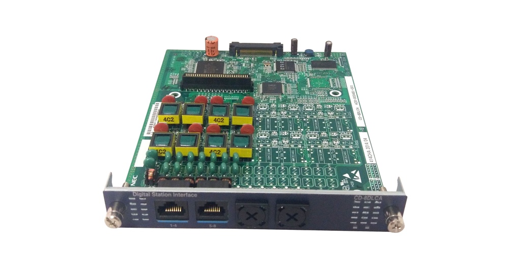 NEC - BE106344 - CD-8DLCA - 8 PORT DIGITAL EXTENTION CARD BLADE, SV8xxx.