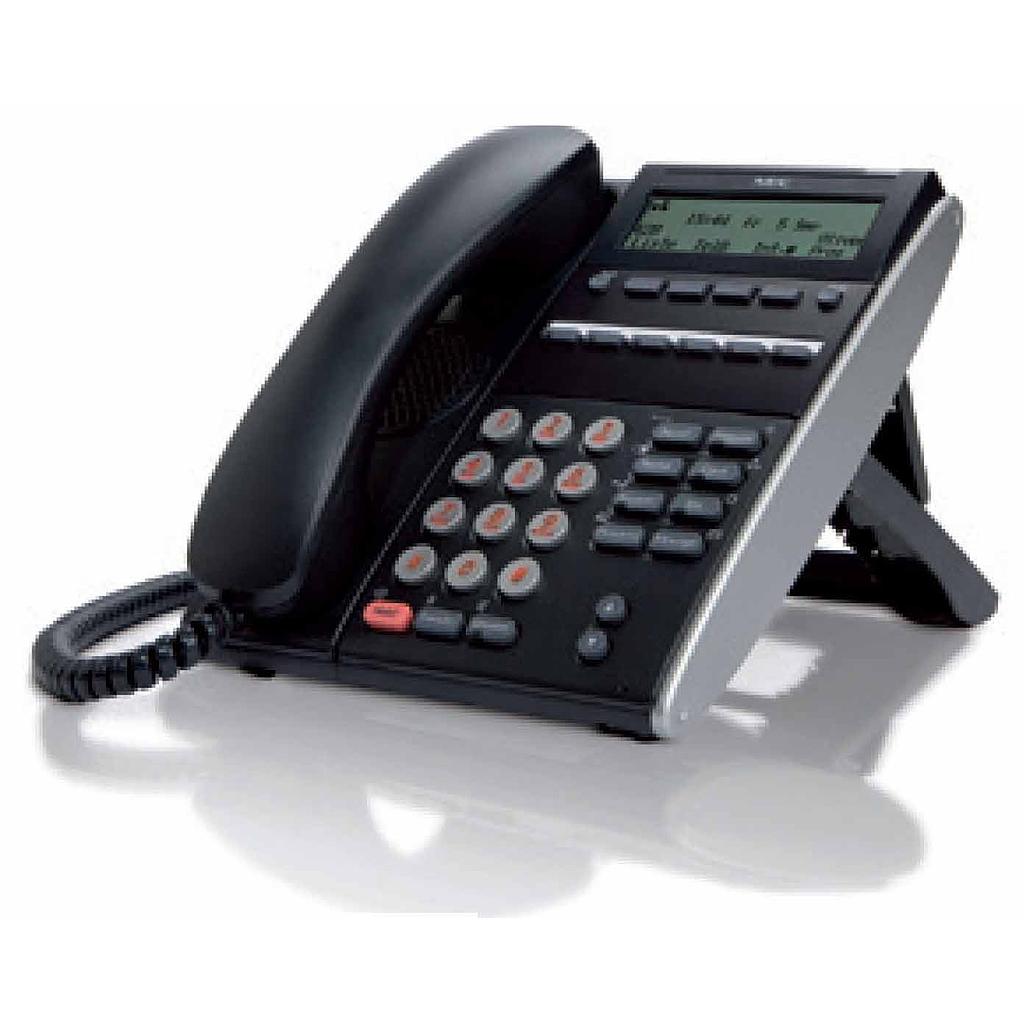 NEC - BE106863 - ITL-6DE-1P(BK)TEL - DT710 (ECONOMY) IP PHONE 6 BUTTON DISPLAY (BLACK), SV8xxx.