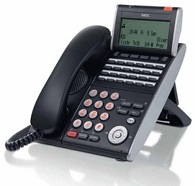 NEC - BE106865 - ITL-24D-1P(BK)TEL - DT730 IP PHONE 24 BUTTON DISPLAY (BLACK).