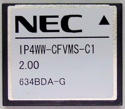 NEC - BE110731 - IP4WW-CFVMS-C1 - VRS In-Mail Memory Compact Flash CF Card 15 Hours for SL1000.