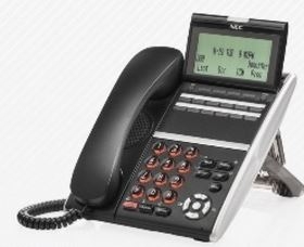 NEC - BE113858 - ITZ-12DG-3P(BK)TEL - DT830 IP PHONE (Gigabit) 12-Key Display Black SV9xxx.