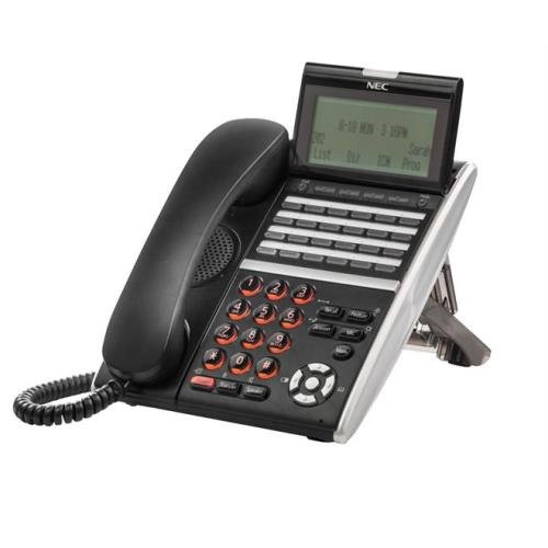 NEC - BE113864 - DTZ-24D-3P(BK)TEL - DT430 Digital Phone 24-Key Display (TDM) Black, SV8xxx & SV9xxx.