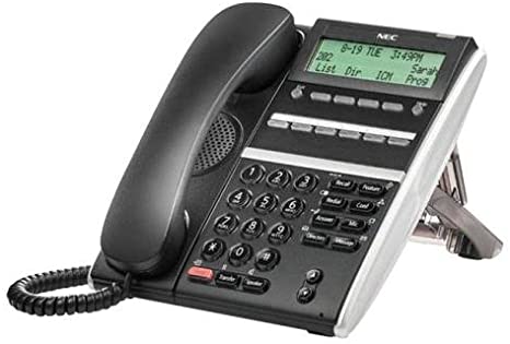 NEC - BE113868 - DTZ-6DE-3P(BK)TEL - DT410 DIGITAL PHONE 6 BUTTON DISPLAY BLACK.