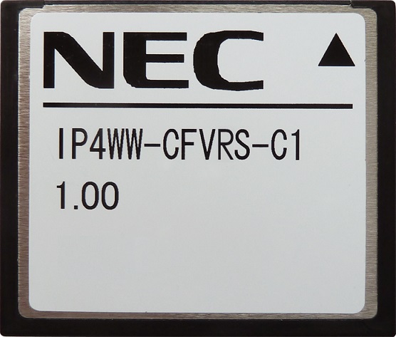 NEC - BE110730 - IP4WW-CFVRS-C1 Compact Flash Card CF 4-Channel VRS for SL1000.