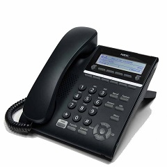 NEC - BE115830 - ITY-6DG-1P(BK) - DT820 IP PHONE 6 BUTTON Gbit BLACK, SV9100 & SV9300.