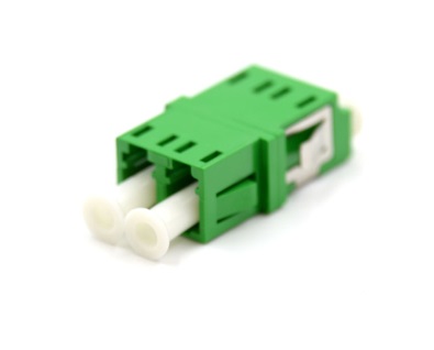 OPTERNA - ADLFLFACDGR - FO Adaptor SM Duplex LC(APC) - Non Flanged, Green.