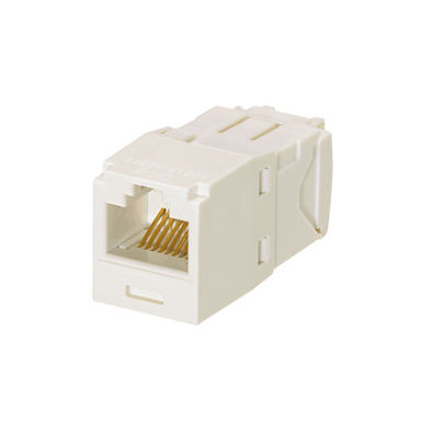 Panduit - CJ688TGAW - Mini-Com® Module Jack UTP Cat6 TG Style RJ45, universal module, Made in USA.