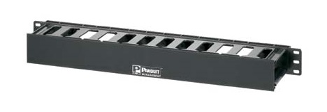 Panduit - WMPFSE - PatchLink™ Horizontal Cable Manager 19" Front Only 1 RU, Made in USA.