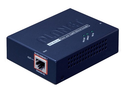 PLANET - POE-E201(787007) - PoE Extender Injector 1 Port PoE+ 802.3at 10/100/1000Mbps.