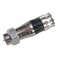 TELEVES - 4106 - F Connector compress (Coax. TR165).