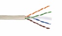 Ultima - 778133 - Solid Cat6 UTP Cable CM 4 Pair, 24AWG, Grey 305 Mtr.