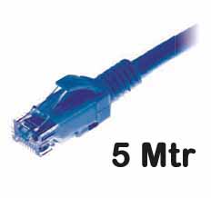 Ultima - 776650 - U/UTP Patch Cord Cat6 LS0H Blue 5 Mtr.