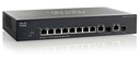 CISCO - SG350-10P-K9-UK - 10-Port L3 Gigabit PoE Managed Switch, 8 x 10/100/1000 (PoE+) + 2 x Combo (Gigabit / SFP), 62 Watt.