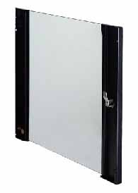 Datwyler Cables - 4001183 - 9U Cabinet's door, Front side, Glass.