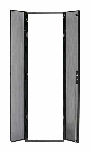 Datwyler Cables - 4001190 - 42U Cabinet's Rear Door, Perforated split double doors 800mm width.