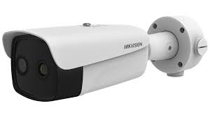 Hikvision - DS-2TD2636B-15/P - Temperature Screening Thermographic Thermal & Optical Bi-spectrum Network Bullet Camera, Thermal Resolution 384 x 288, Lens 15.0mm.
