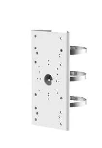 Hikvision - DS-1275ZJ-SUS - Vertical pole mount White, Stainless Steel, 127mm × 46mm × 250mm, 1.48 kg.